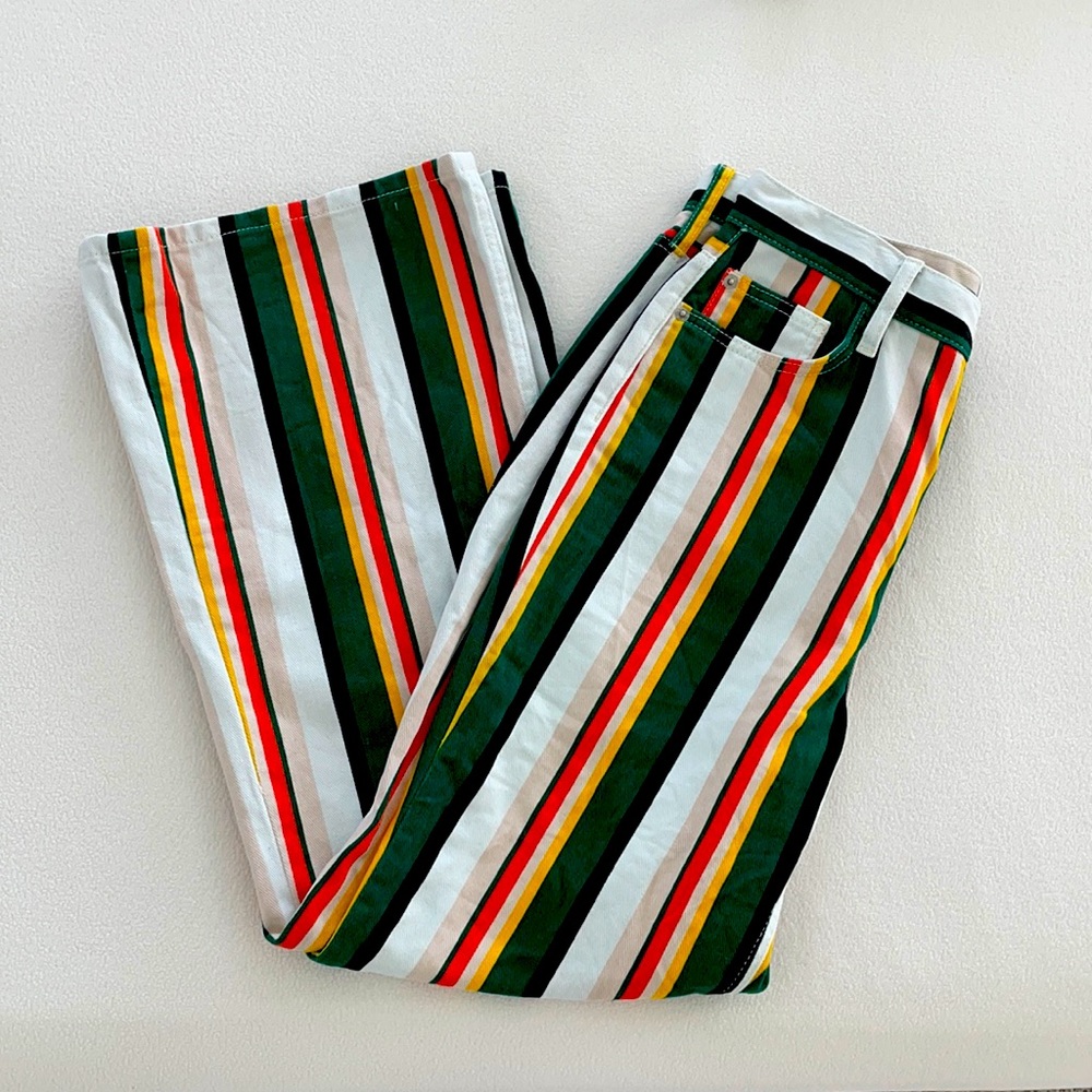 BDG Urban Outfitters Stripped Flare Pants